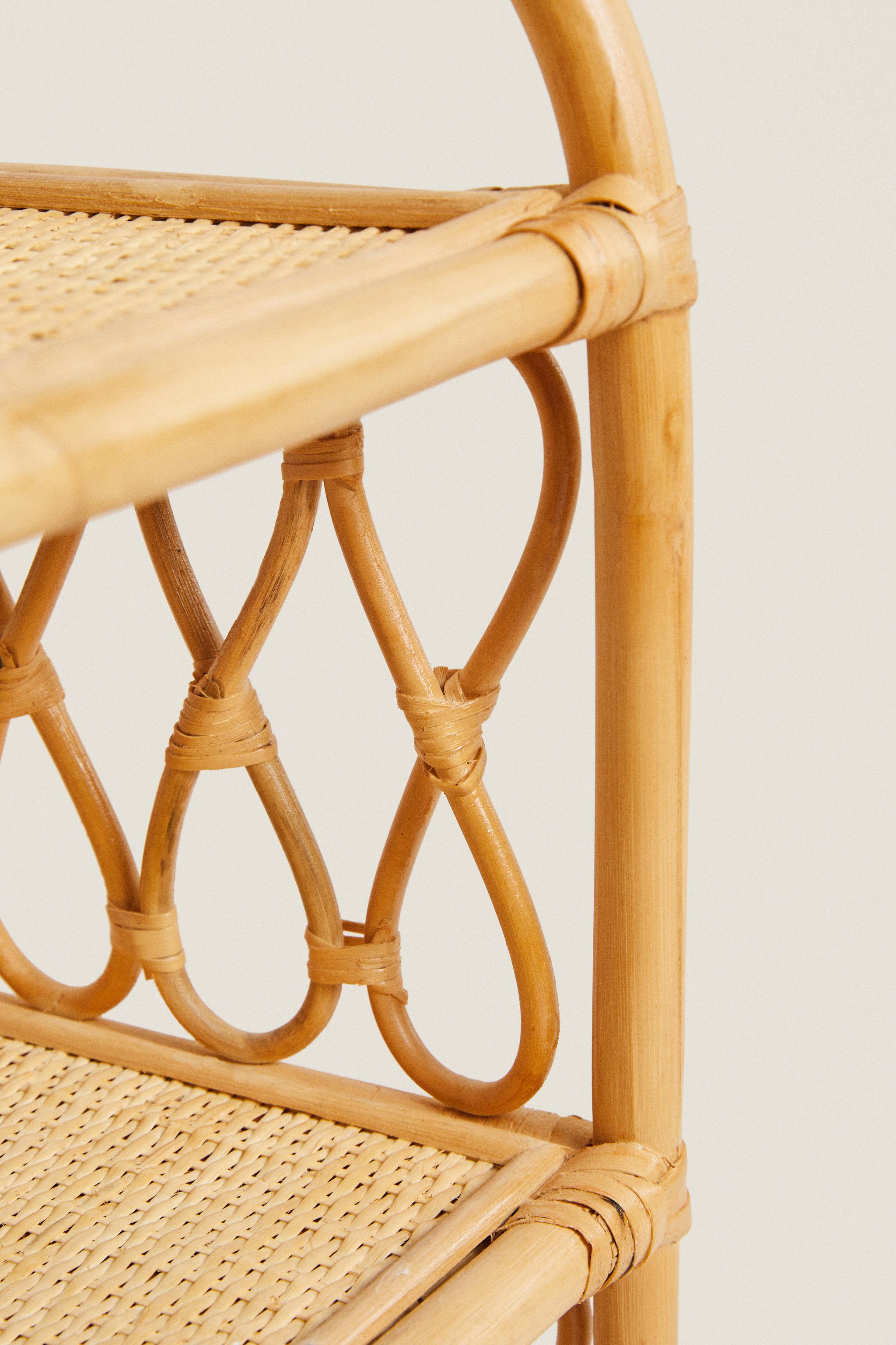 CHAISE DE NUIT ROTIN